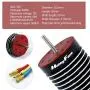 Hobby Fans Waterproof F540 9T 4370KV 3.175mm Shaft Brushless Motor with 60A ESC for 1/10 RC Racing Car Off-Road Truck
