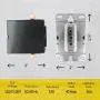 Shopcorp 40 Amp 3 Pole Normally Open, 600V Definite Purpose, Magnetic Contactor – HVAC Heavy Duty, 110/120V Coil, Motor Load 40A and Lighting Load 50A