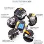 Yahboom Smart Robot Chassis Kit with 4 TT Motor 4 Wheels Robot Car Chassis for UMO R3 Raspberry Pi Jetson Nano Electronic DIY Learning Kit