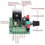 DC 5-12V/15-160V Stepper Motor Drive,PWM Adjustable Stepper Motor Controller Signal Generator Speed Regulator