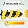 Juicer Machines,Slow Masticating Juicer Extractor Machines Easy to Clean,Cold Press Juicer with Quiet Motor and Reverse Function,Two Speed Modes,for Vegetable and Fruit
