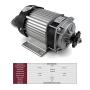 60V 750W Brushless Gear Motor Tricycle Engine with Fan Cooling Chain Drive Motor with Controller