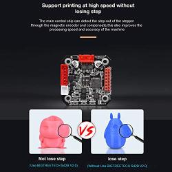 BIGTREETECH S42B V2.0 Closed Loop Driver Control Board 42 Stepper Motor with OLED Display Prevent Multi-Step and Losing Steps with Low Heat Generation for 3D Printer SKR V1.3/1.4 Board