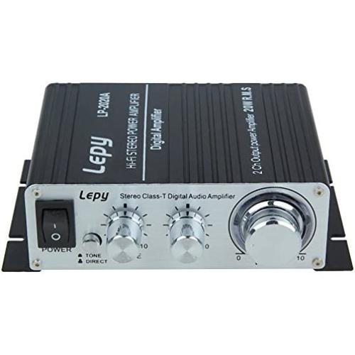 Lepy LP-2020A Power Amplifier Stereo HiFi Digital Audio Car Auto Motor Amp