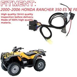Shift Wiring Harness Kit for 2000-2006 Honda Rancher 350 ES Bypass Angle Sensor Shift Motor Computer,Angle Sensor Computer Bypass Wiring Shift Harness kit