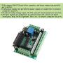KOOBOOK 1Pcs 5 Axis CNC Breakout Board Mach3 Interface Board with Optical Coupler for MACH3 Stepper Motor Driver（With USB Cable）