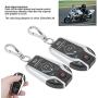 Motorcycle Alarm System,Yctze 2 Way Alarm System Universal ABS Motorcycle Anti‑Theft Remote Control for Security 12V with Remote Start for Most Motorcycle
