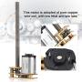 DC 6V 12V Gear Motor 1024GA20 Thread Flip N20 Gear Motor M4 x 55mm Shaft(6V 100RPM)