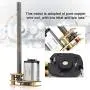 DC 6V 12V Gear Motor 1024GA20 Thread Flip N20 Gear Motor M4 x 55mm Shaft(6V 1000RPM)