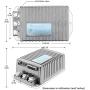 1243-4320 36V 300Amp 0-5V for Electric Vehicle Curtis Seperately Excited Motor Controller for SepEx HangCha Noblift ZoWell Electric Pallet Trucks Controller 12434320 360104320