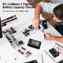HRB RC Cellmeter 7 Digital Battery Capacity Checker Lipo Battery Checker Controller Lipo Tester Voltage Tester for LiPo Life Li-ion NiMH Nicd Cell Meter Battery Checker Tester for Household Batteries