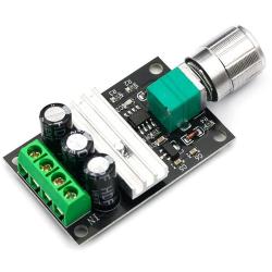 Acxico 2 pcs 6V 12V 24V 28VDC 6-28VDC 3A 80W PWM DC Motor Speed Controller Regulator US Stock