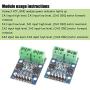KOOBOOK 2Pcs L9110S 2 Channels DC Stepper Motor Dual Motor Driver Module Controller Board for Arduino
