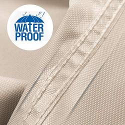600D Waterproof Trailerable Boat Cover, Fits 20-22 ft V-Hull Tri-Hull Runabouts