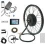 Programmable TFT Color Display Ebike 72V QS V3 5000W Rear Wheel Electric Bicycle Motor Kit 72V 5000W Electric Bike Conversion Kit