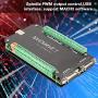 6 Axis NVCM USB Stepper Motor,Motion Control Card Breakout Board,USB Interface,CNC Controller Card,Aluminum Shell for Stepper Motor