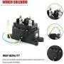 12V 250A Winch Solenoid Relay Winch Rocker Thumb Switch for ATV UTV 4x4 Vehicles 1500lb-5000lbs Winch with 6 Protecting Caps Replaces 63070, 62135, 74900, 2875714, 70715
