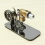 Stirling Engine Motor Stirling Engine Mini Model Puzzle Scientific Experiments Equipment High Temperature Physical Toy (Color : Gold, Size : One Size)