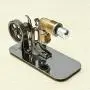 Stirling Engine Motor Stirling Engine Mini Model Puzzle Scientific Experiments Equipment High Temperature Physical Toy (Color : Gold, Size : One Size)
