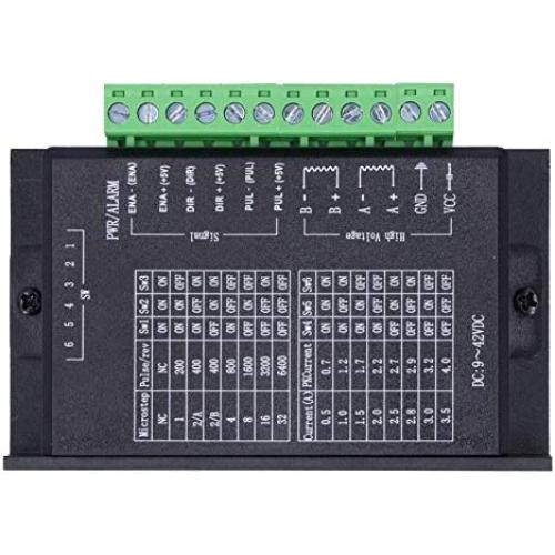 Stepper Motor Driver CNC , Controllers Motor Speed Controllers Controller 1 Axis Hybrid Stepper Motor TB6600 4A DC9‑40V