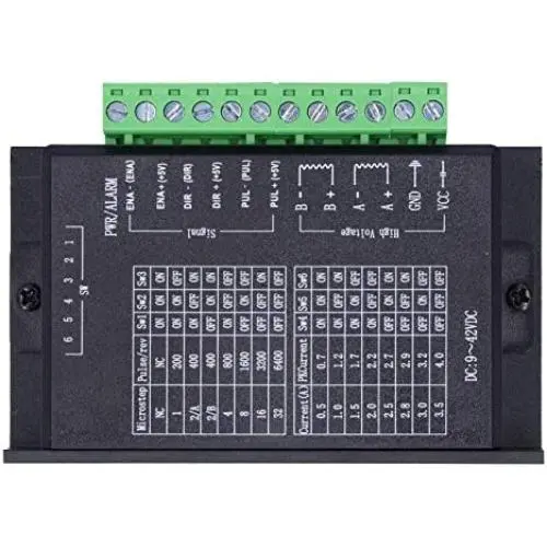 Stepper Motor Driver CNC , Controllers Motor Speed Controllers Controller 1 Axis Hybrid Stepper Motor TB6600 4A DC9‑40V
