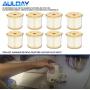2010PM-OR 8PCS AULDAY 30 Microns Fuel Filter Element Replacement for 500FH 500FG Marine 500 Series Turbine 500FG30 500FG1230 500FG2430 and 75500FGX30