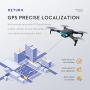 GoolRC GPS Drone with 6K Camera for Adults, 5G WiFi FPV Drone with EIS Anti-Shake Gimbal, RC Quadcopter with Brushless Motor, Follow Me, Auto Return Home, Selfie, Waypoints Fly, Backpack and 2 Battery