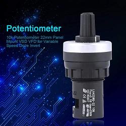 Variable Speed Drive, Variable Frequency Drive 10k Potentiometer Panel Mount VSD VFD for Variable Speed Drive Invert