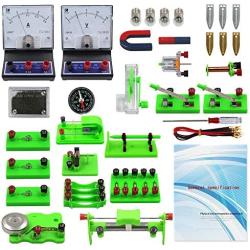 STEM Physics Science Lab Basic Circuit Learning Starter Kit Electricity and Magnetism Experiment for Kids Junior Senior High School Students Electromagnetism Elementary Electronics
