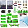 STEM Physics Science Lab Basic Circuit Learning Starter Kit Electricity and Magnetism Experiment for Kids Junior Senior High School Students Electromagnetism Elementary Electronics