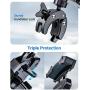 Universial Phone Holder for Bike, [Bicycle & Motorcycle Handlebars Friendly] Motorcycle Phone Holder,Bike Phone Mount Compatible with iPhone 13 13 Mini 13 Pro Max 12 Samsung Galaxy S21 Note20 and More