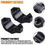 ORAEVY CNC Engine Kill Switch Mounting Backplate for 7/8
