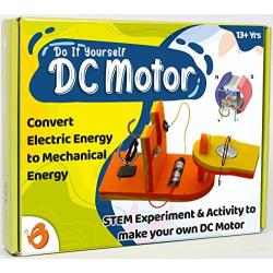 Butterfly Edufields DIY DC Motor Kit for Kids Learning | STEM Experiment Activity for Kids Ages 12+ | Convert Electric Energy into Mechanical Energy | Science kit to Learn How a DC Motor Works