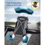 Universial Phone Holder for Bike, [Bicycle & Motorcycle Handlebars Friendly] Motorcycle Phone Holder,Bike Phone Mount Compatible with iPhone 13 13 Mini 13 Pro Max 12 Samsung Galaxy S21 Note20 and More