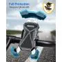 Universial Phone Holder for Bike, [Bicycle & Motorcycle Handlebars Friendly] Motorcycle Phone Holder,Bike Phone Mount Compatible with iPhone 13 13 Mini 13 Pro Max 12 Samsung Galaxy S21 Note20 and More