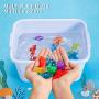 SNAEN Science Experiment Kit & Lab Setup, Chemistry Set Create 8 Marine Animal-Shaped Beads Kit,DIY STEM Education Toy for Kids 3+,Tactile Sensory Toys, Discover in Learning
