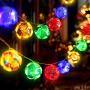 Guirlande Lumineuse en Forme de Globe Sphérique 20 LED, 10ft (3m) USB & Batterie, Guirlande Lumineuse Faerie pour Ramadan, Halloween, Noël, Décoration d'Arbre, Décoration Extérieure/Intérieure, Patio, Jardin, Fête, Cadeau. Guirlande Lumineuse en Forme de Globe Sphérique 20 LED, 10ft (3m) USB & Batterie, Guirlande Lumineuse Faerie pour Ramadan, Halloween, Noël, Décoration d'Arbre, Décoration Extérieure/Intérieure, Patio, Jardin, Fête, Cadeau.