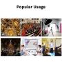 Jimcom NDI PTZ Camera 20X, Church and Live Streaming, PTZ Camera, NDI HX, PoE, Supports vMix OBS ETC