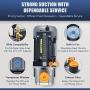 Orion Motor Tech R1234yf AC Gauges and Vacuum Pump, with Leak Detector 5FT Hoses R1234yf can tap R1234yf Quick Couplers, 4 cfm Vacuum Pump and Manifold Gauge Set, 1/3 HP Vacuum Pump R1234yf Gauge Set