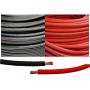 4 Gauge 4 AWG 10 Feet Black + 10 Feet Red Welding Battery Pure Copper Flexible Cable Wire - Car, Inverter, RV, Solar