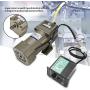 Electric Gear Motor Walfront AC 220V 90W Single Phase Asynchronous Gear Motor High Torque Deceleration Adjustable Speed 5K/10K/20K/50K/100K RPM Optional(20k)
