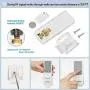 DEWENWILS Ceiling Fan Remote Control Kit with Dimmer Wireless, 3 Speeds Adjustable Countdown, LED Compatible Dimmable, 3 in 1 Function Replacement of Universal AC Motor Ceiling Fan Light, UL Listed
