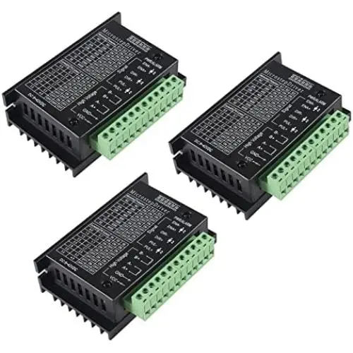 3Pcs TB6600 4A Stepper Motor Driver 9-42V Stepper Motor Driver CNC Controller Nema tb6600 Single Axes Hybrid Stepper Motor for CNC Engraving Machine