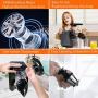 Cold Press Juicer Extractor with Overheating Protection, Masticating Slow Juicer for Fruits and Vegetables, Easy to Assemble and Clean, Quiet Motor & Reverse Function Electric Juicer Extractor