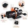 JEREPET 7500GPH Pond pump ,Submersible Water Pump,high lift waterfall pump,with barrier bag, used as fountain pump outdoor,for Koi Pond Statuary Aquarium 30FT Max lift 535W