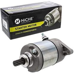 NICHE Starter Motor Assembly High Torque for Arctic Cat, Suzuki Eiger, King Quad 400 31100-38F00 3545-016
