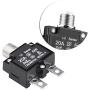 Thermal Overload Protector, AC 125/250V Push Button Circuit Breaker Advanced Fitness Power Entry Thermal Circuit Breaker Protector (20A)