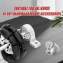 QCQIANG 5PCS 8mm Flange Coupling, Motor Shaft Coupler, Flanged Shaft Mount, for DIY Handmade Model