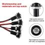 Yifengshun Super Bright 4 in 1 18MM Red LED Eagle Eye Strobe Warning Light DRL Daytime Running Reversing Light With Wireless Remote Control for Car Truck Motorcycle DC12V