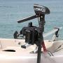 AQUOS Haswing 12V or 24V Transom Trolling Motor for Saltwater, Freshwater Fishing